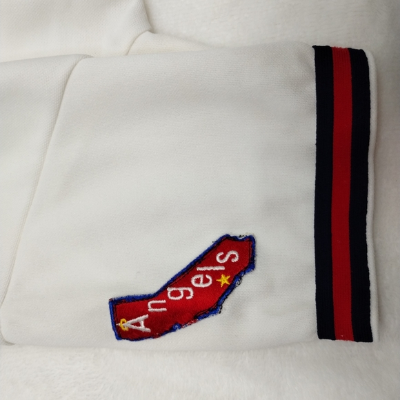 Alpha California Angels jersey original made in USA baseball v-neck pullover - Picture 12 of 14